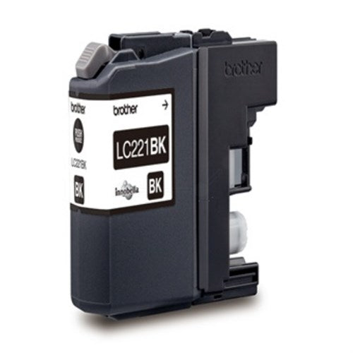 Brother LC-221BK Ink cartridge black, 260 pages ISO/IEC 24711 7.1ml for Brother DCP-J 562