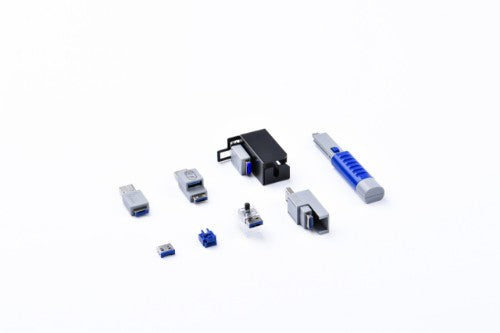 Smartkeeper U03DB port blocker Port blocker key DVI, RJ-45, USB Type-A Blue 1 pc(s)