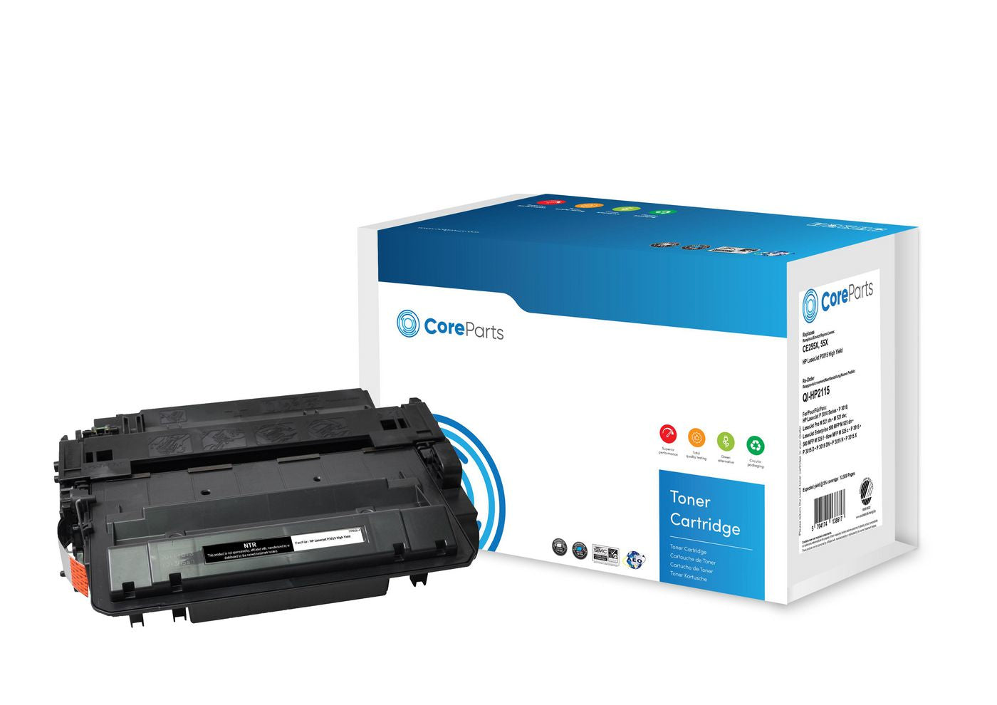 CoreParts Toner Black CE255X