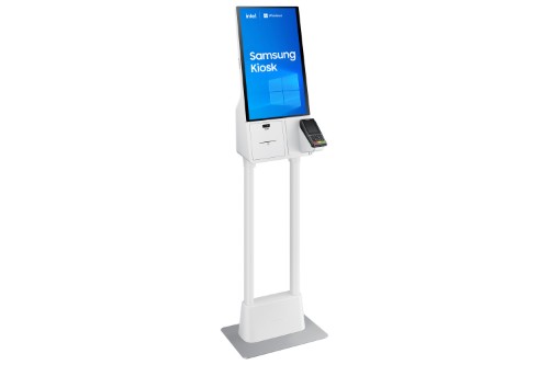 Samsung KM24C-C Kiosk design 61 cm (24") LED 250 cd/m² Full HD White Touchscreen Built-in processor Windows 10 IoT Enterprise 16/7