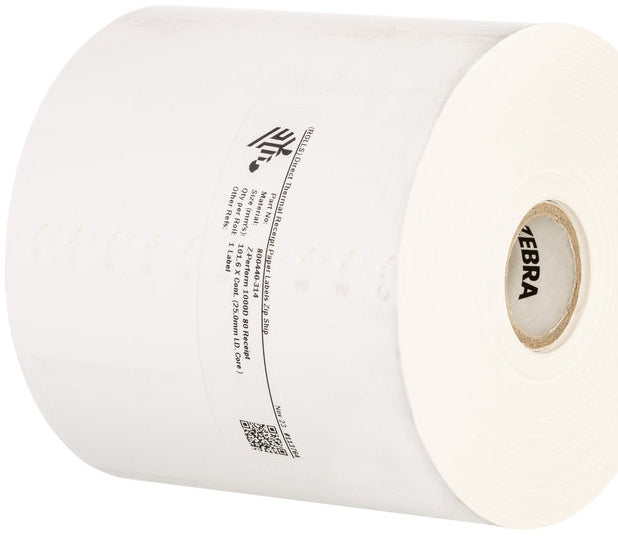 Zebra Z-Perform 1000D White Self-adhesive printer label