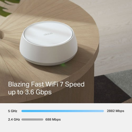 TP-Link BE3600 Whole Home Mesh Wi-Fi 7 System, 2.5G Multi Gigabit