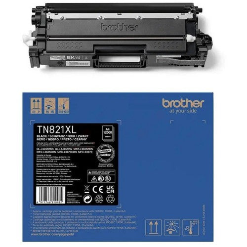 Brother TN-821XLBK Toner-kit black, 12K pages ISO/IEC 19752 for Brother HL-L 9430