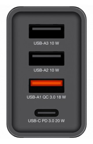 Verbatim 49700 mobile device charger Universal Black AC Fast charging Indoor