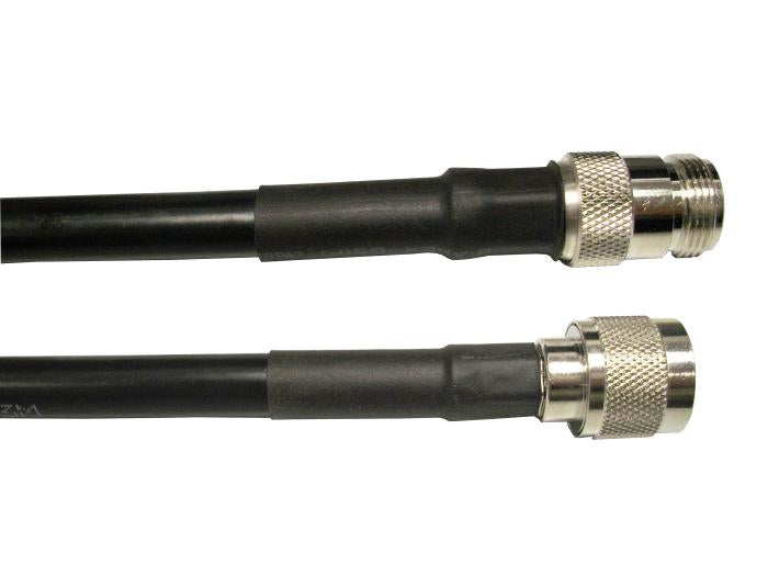 Ventev 400-06-07-P20 coaxial cable 6 m N-Style Black