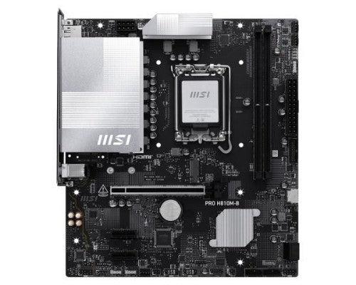 MSI PRO H810M-B motherboard Intel H810 LGA 1851 (Socket V1) micro ATX