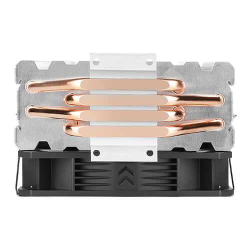 Antec A400i Chipset Air cooler 12 cm Black, Copper, Silver 1 pc(s)