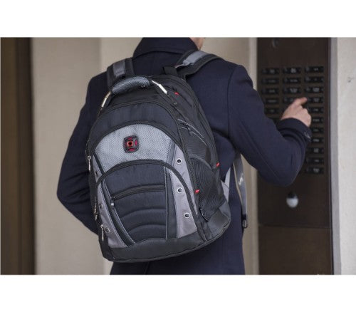 Wenger/SwissGear Synergy backpack Casual backpack Black, Grey Polyester