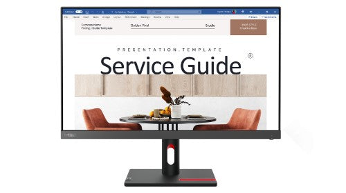 Lenovo ThinkVision S24i-30 LED display 60.5 cm (23.8") 1920 x 1080 pixels Full HD Black