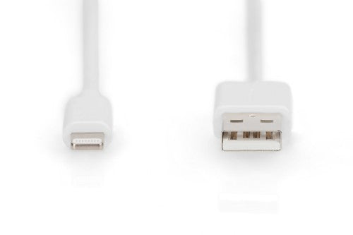 Digitus Lightning to USB-A data/charging cable, MFI-certified
