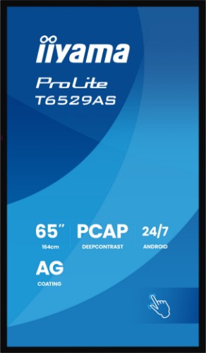 iiyama 65" All-in-One PCAP Interactive Display for Smart Collaboration Spaces