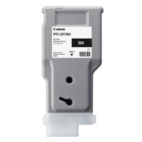 Canon 8789B001/PFI-207BK Ink cartridge black 300ml for Canon IPF 680