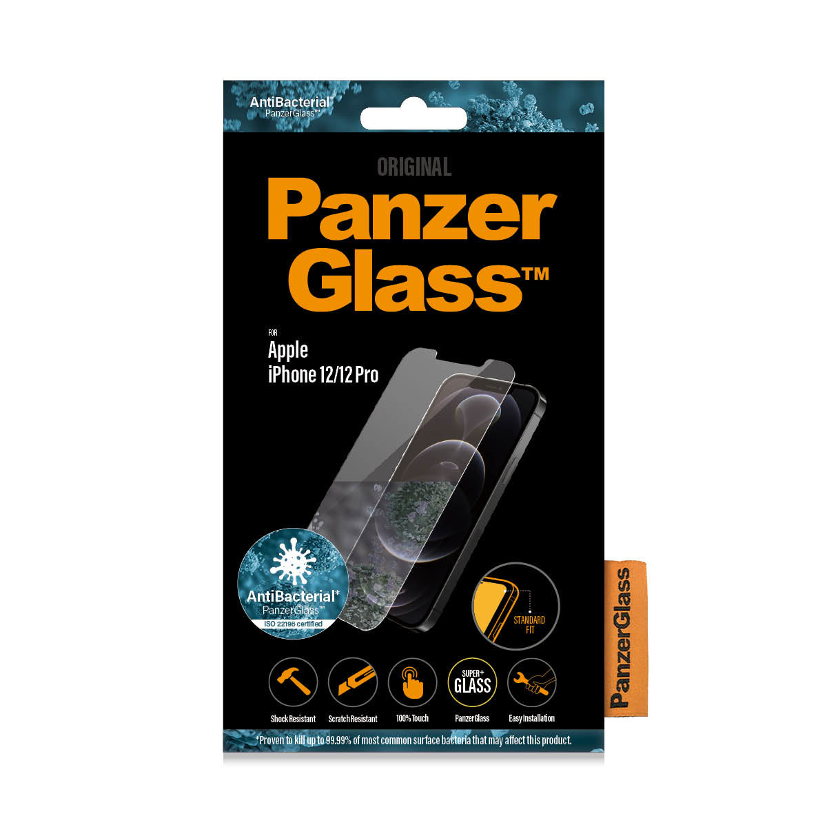 PanzerGlass ® Screen Protector Apple iPhone 12 | 12 Pro | Standard Fit