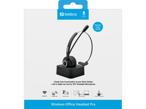 Sandberg Wireless Office Headset Pro