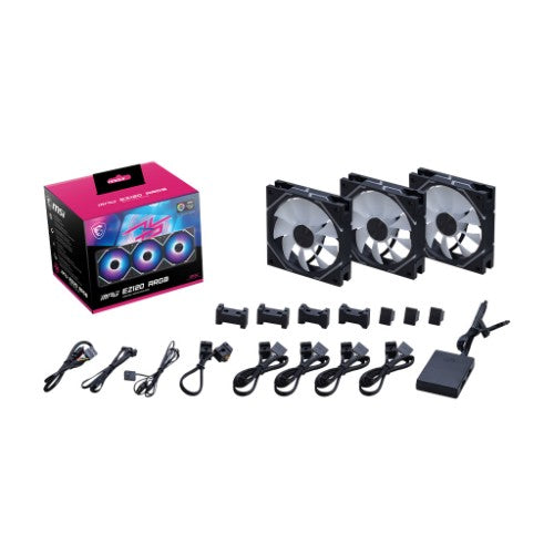 MSI MPG EZ120 ARGB Motherboard, Processor Liquid cooling kit 12 cm Black