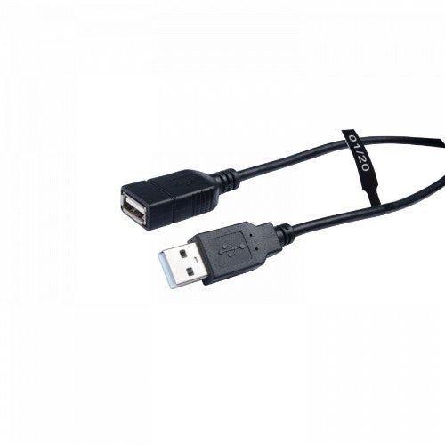 V7 Black USB Extension Cable USB 2.0 A Female to USB 2.0 A Male 1.8m 6ft