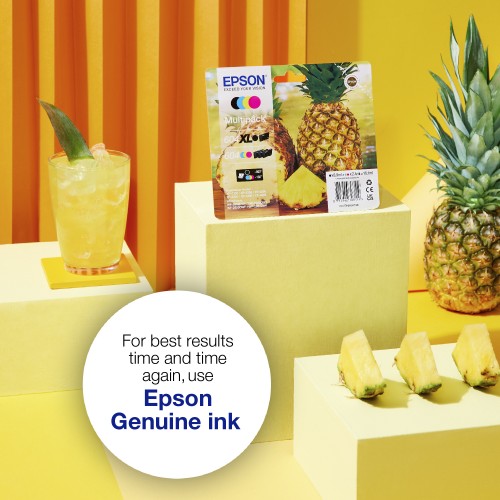 Epson C13T10H64010/604XL Ink cartridge multi pack Bk,C,M,Y high-capacity 500pg + 3x350pg Pack=4 for Epson XP-2200