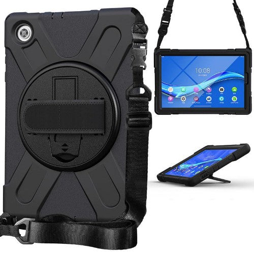 eSTUFF AUSTIN Defender Case for Lenovo TAB M10 HD 2nd Gen (TB-X306X) - Black