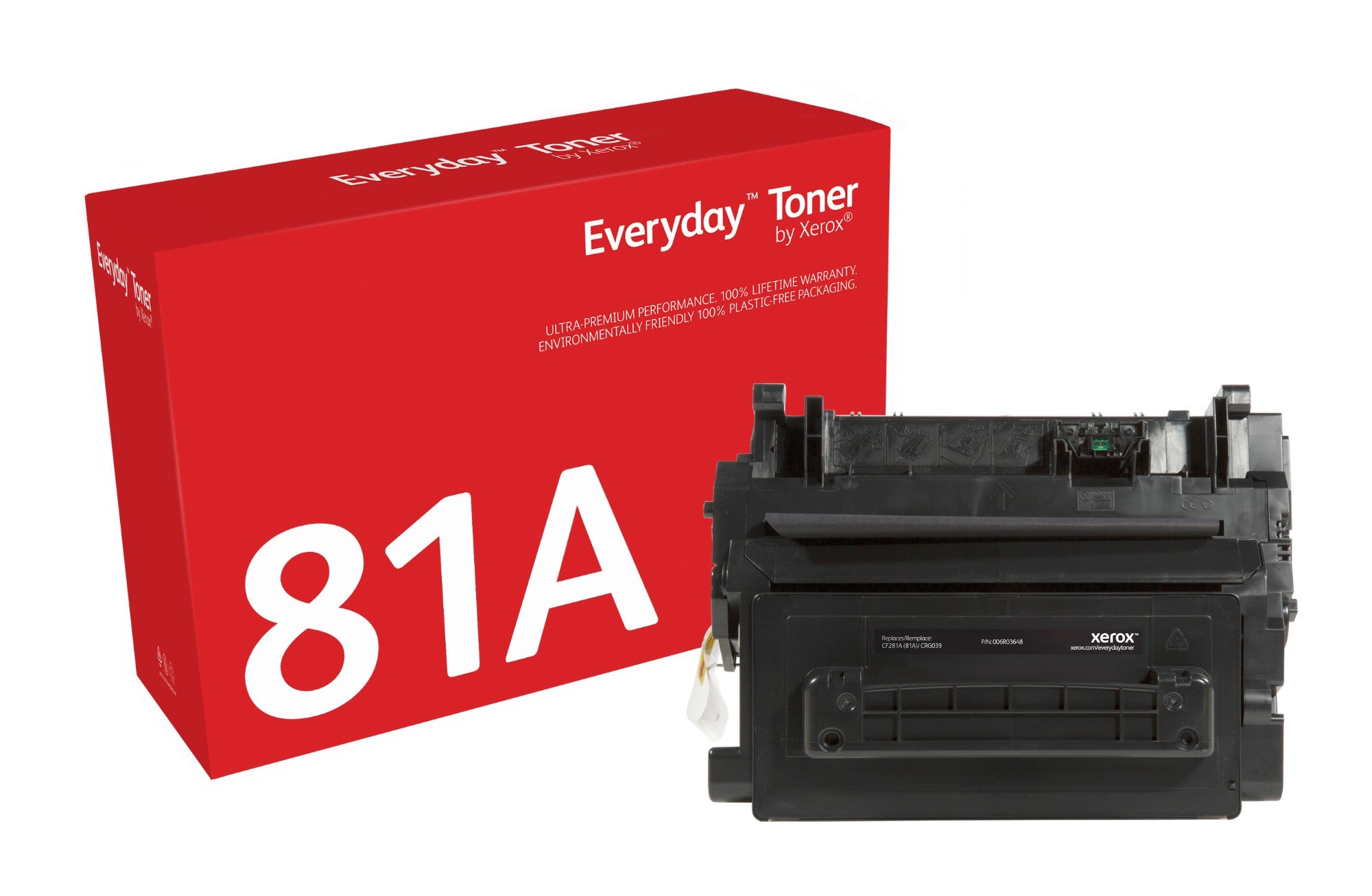 Xerox 006R03648 Toner cartridge black, 10.5K pages (replaces Canon 039 HP 81A/CF281A) for Canon LBP-351/HP LaserJet M 604/HP LaserJet M 606/HP LaserJet M 630