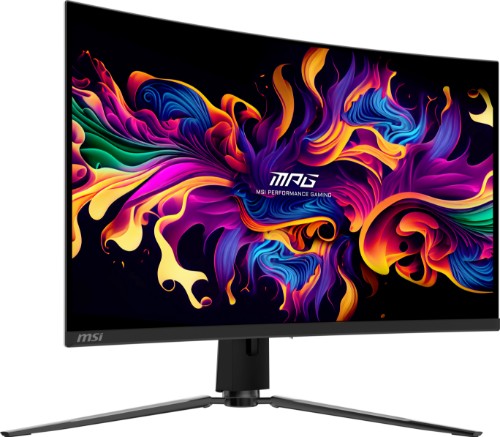 MSI MPG 321CURX QD-OLED computer monitor 80 cm (31.5") 3840 x 2160 pixels 4K Ultra HD Black