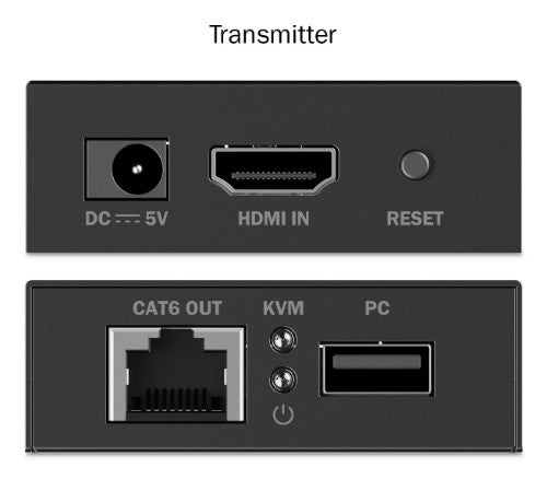 Digitus HDMI KVM Extender Set, 4K/30Hz