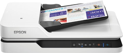 Epson WorkForce DS-1660W Flatbed scanner 1200 x 1200 DPI A4 Black, White