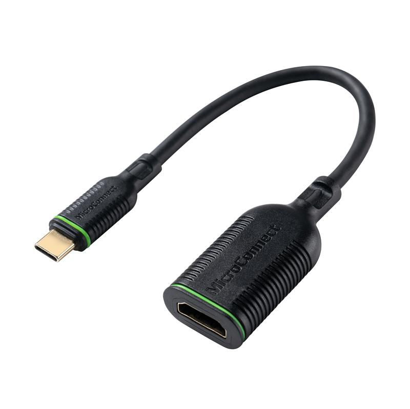 Microconnect MC-USBCHDMI-A video cable adapter 0.2 m USB C HDMI Black