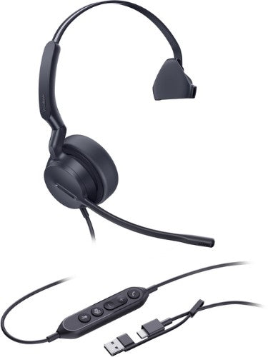 Yealink UH44 Mono Teams USB-C/A Headset