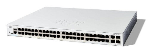 Cisco Catalyst 1200-48T-4G Smart Switch, 48 Port GE, 4x1GE SFP, Limited Lifetime Protection (C1200-48T-4G)