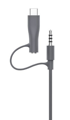 Belkin SoundForm Mini Headset Wired Head-band Calls/Music USB Type-C Blue