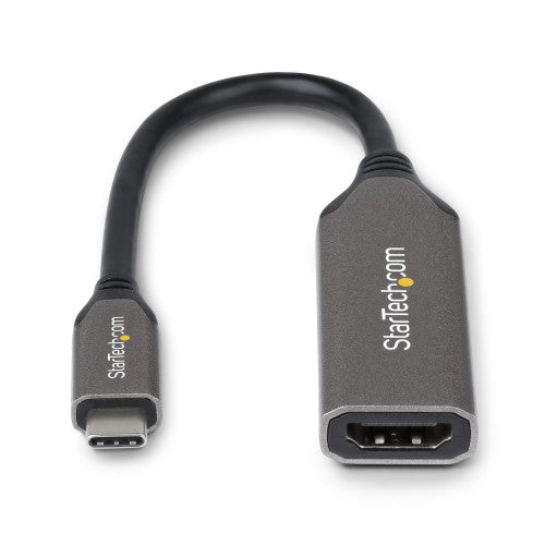 StarTech.com 112B-USBC-HDMI21 video cable adapter 0.2 m USB Type-C HDMI Type A (Standard) Grey