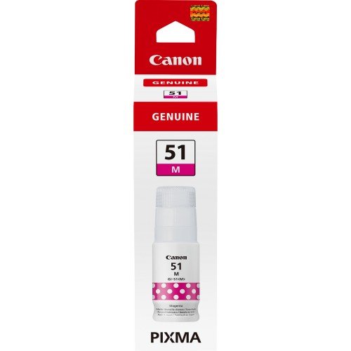 Canon 4547C001/GI-51M Ink bottle magenta, 7.7K pages 70ml for Canon Pixma G 1520/1530/3590
