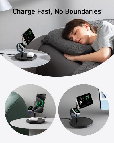 Anker B25M3212 mobile device charger Headphones, Mobile phone, Other, Smartwatch Black, White USB Indoor