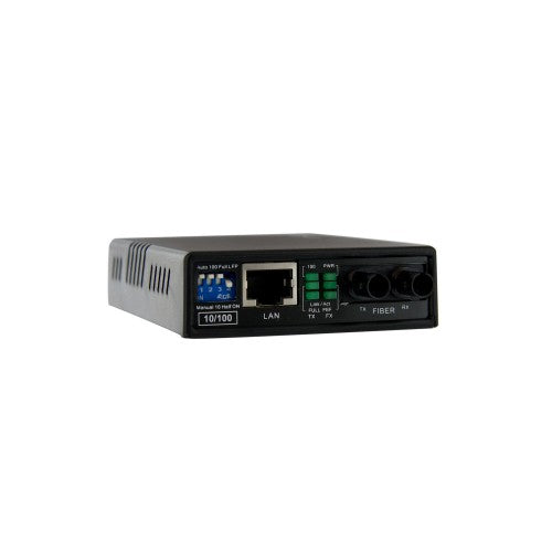 StarTech.com 10/100 Multi Mode Fiber Copper Fast Ethernet Media Converter ST 2 km - TAA