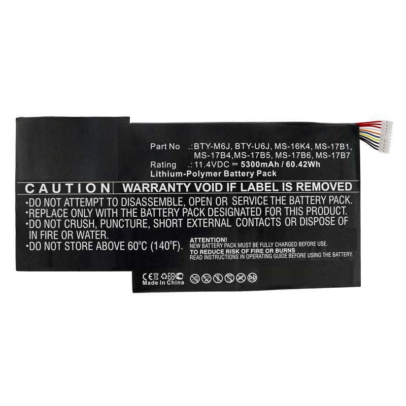 CoreParts MBXMSI-BA0006 laptop spare part Battery