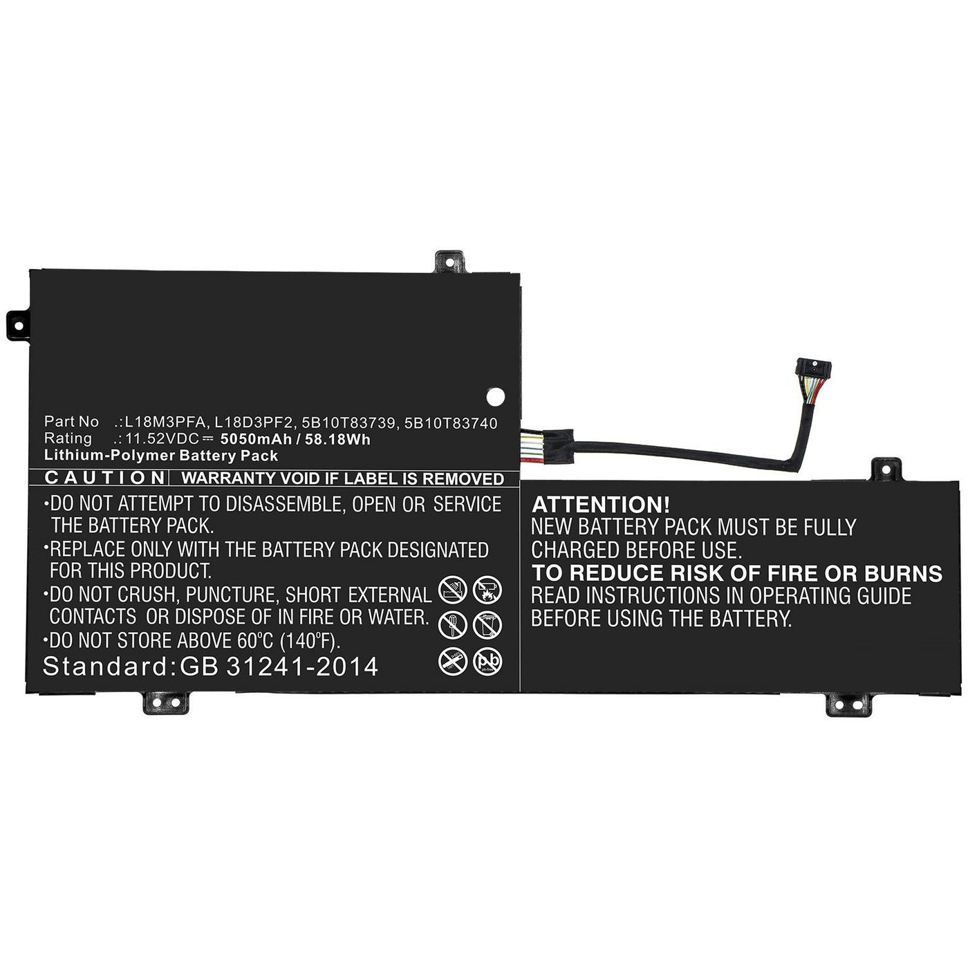 CoreParts MBXLE-BA0242 laptop spare part Battery