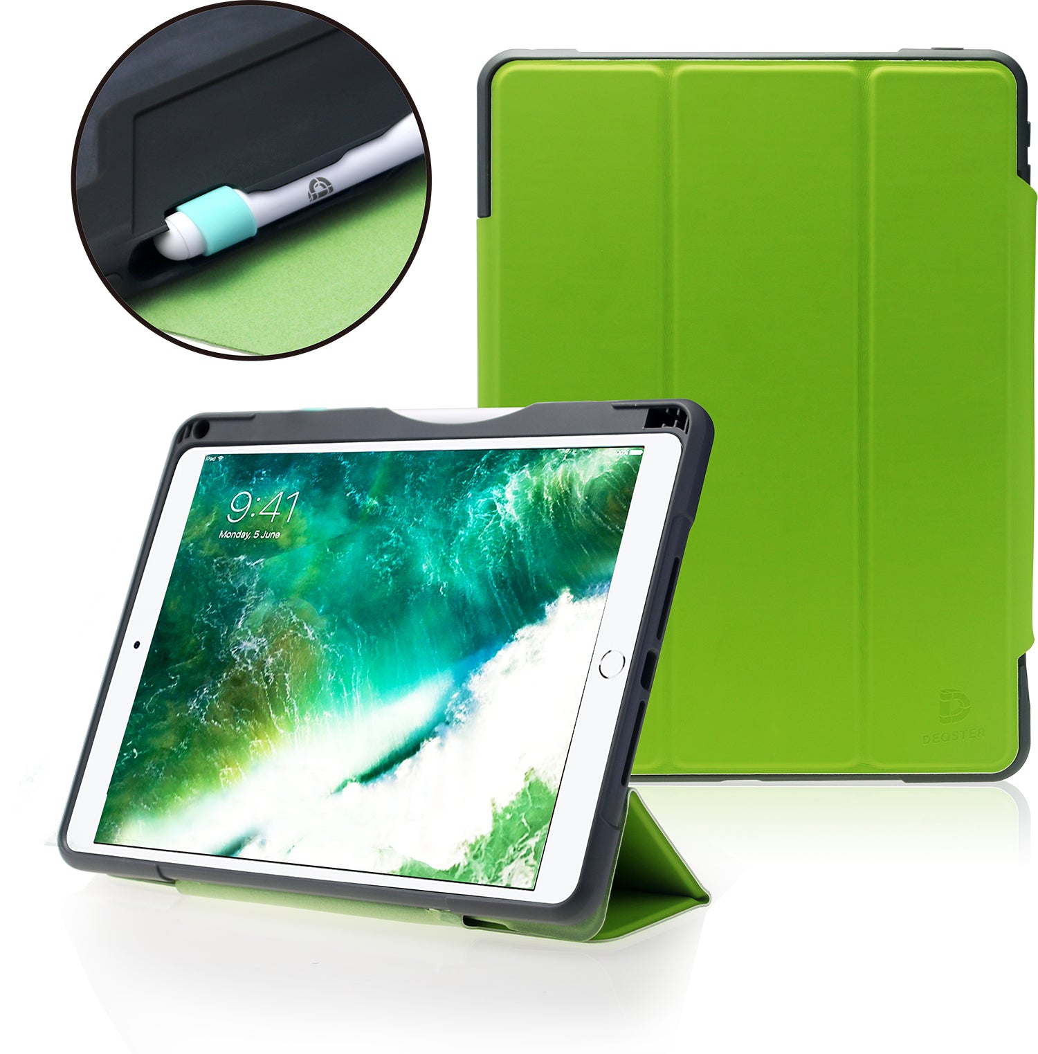 DEQSTER Rugged Case 2021, #RQ1 iPad 10.2″ (7th/8th/9th Gen.), EDU packaging