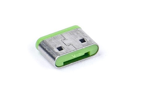 Smartkeeper CL04PKGN port blocker Port blocker + key USB Type-C Green Plastic 1 pc(s)
