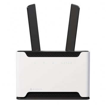 Mikrotik Chateau LTE18 ax wireless router Gigabit Ethernet Dual-band (2.4 GHz / 5 GHz) 4G White