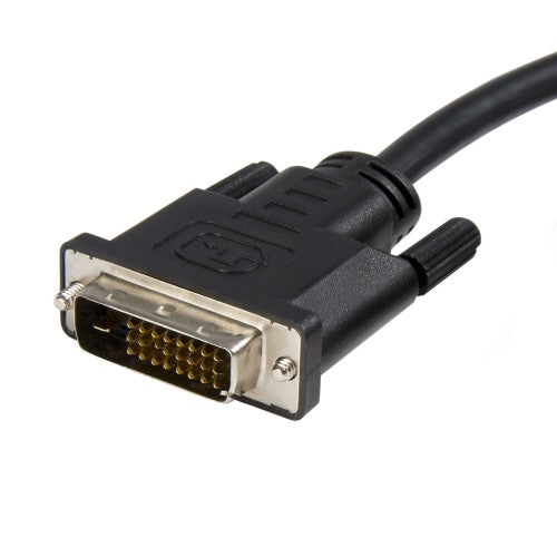 StarTech.com 6ft (1.8m) DisplayPort to DVI Cable, DisplayPort to DVI Adapter Cable, Passive DP to DVI-D Video Converter, 1080p - Replaced by DP2DVI2MM6
