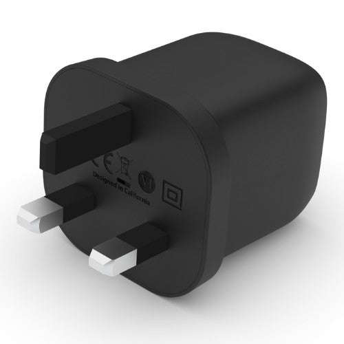 Belkin WCH011MYBK mobile device charger Universal Black AC Fast charging Indoor