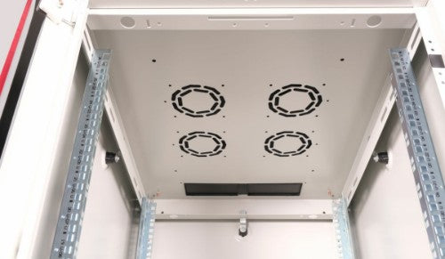 Equip Basic Flex 19' Cabinet, 26U, 600X800MM, RAL7035 Grey