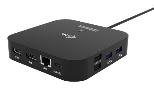 i-tec USB-C Dual HDMI Docking Station with Power Delivery 100 W