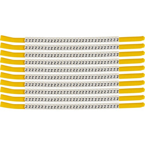 Brady SCN-18-Z cable marker Black, White Nylon 300 pc(s)