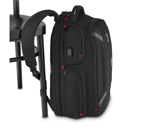 Wenger/SwissGear PlayerOne notebook case 43.9 cm (17.3") Backpack Black
