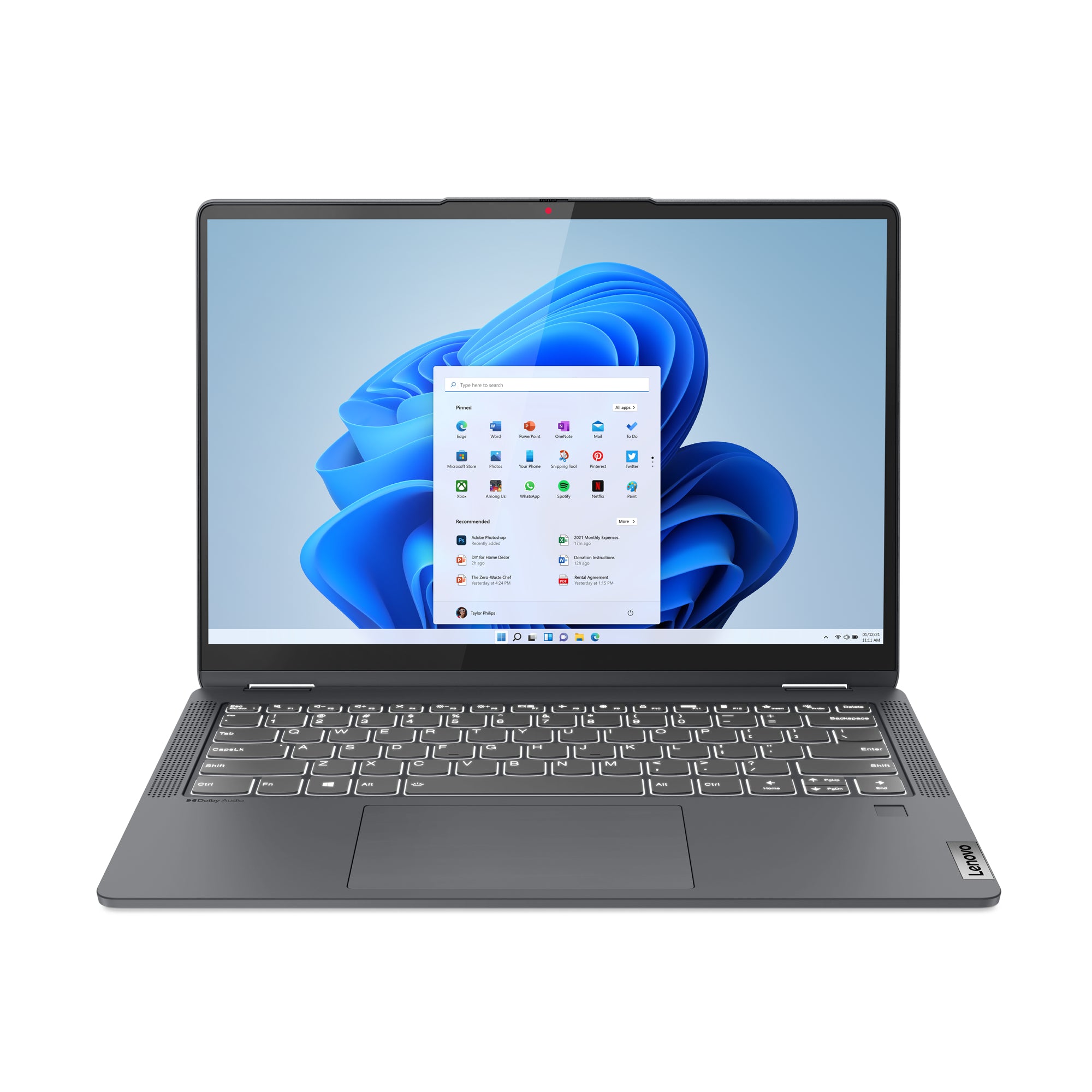 Lenovo IdeaPad Flex 5 14inch Ryzen5 8GB 512GB Convertible Laptop with Digital Pen- Storm Grey