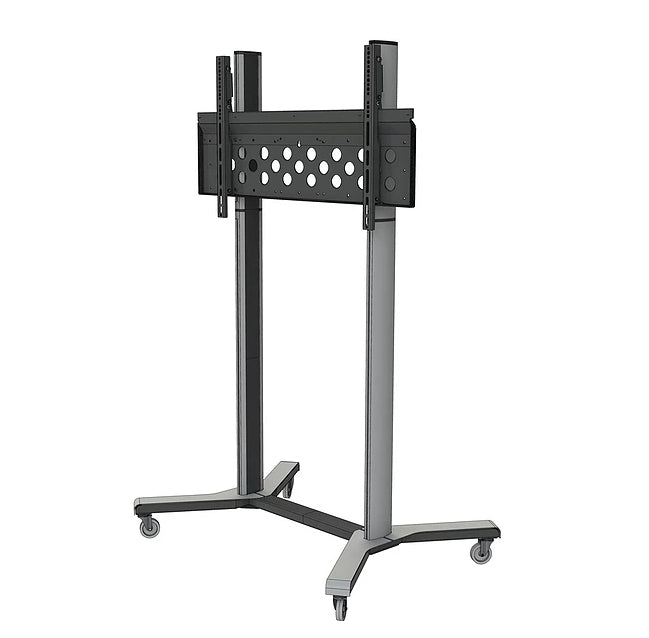 PMV PMVTROLLEYXXL monitor mount / stand 2.54 m (100") Black, Silver