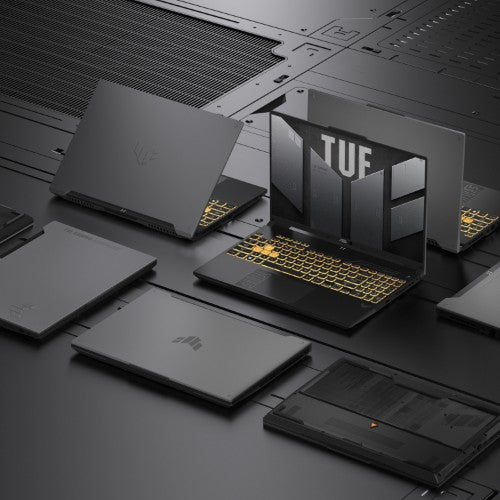 ASUS TUF Gaming A16 FA607NUQ-RL009W AMD Ryzen™ 7 170 Laptop 40.6 cm (16") WUXGA 16 GB DDR5-SDRAM 512 GB SSD NVIDIA GeForce RTX 4050 Wi-Fi 6 (802.11ax) Windows 11 Home Grey, Black
