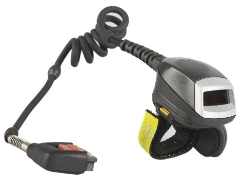 Zebra RS4000 Wearable bar code reader 1D Laser Grey, Silver