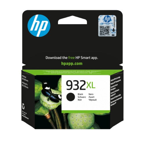 HP CN053AE/932XL Ink cartridge black high-capacity, 1K pages ISO/IEC 24711 22.5ml for HP OfficeJet 6100/7510/7610